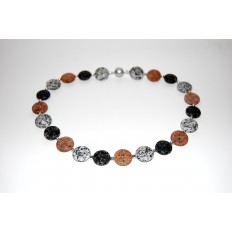 Granitkette matt Linsen