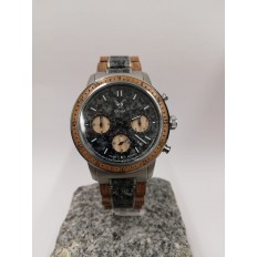 Granit Holzuhr Chronograph