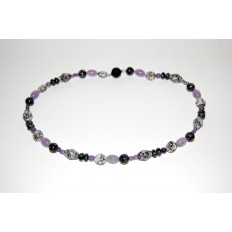 Granitkette mit Ametyst