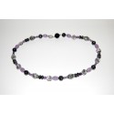 Granitkette mit Ametyst