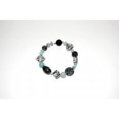 Granitarmband mit Amazonit