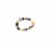 Granitarmband mit vergoldeten Teilen