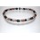 Granitkette Zylinder matt 12x16mm 
