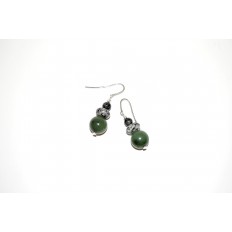 Granitpendel mit Jade