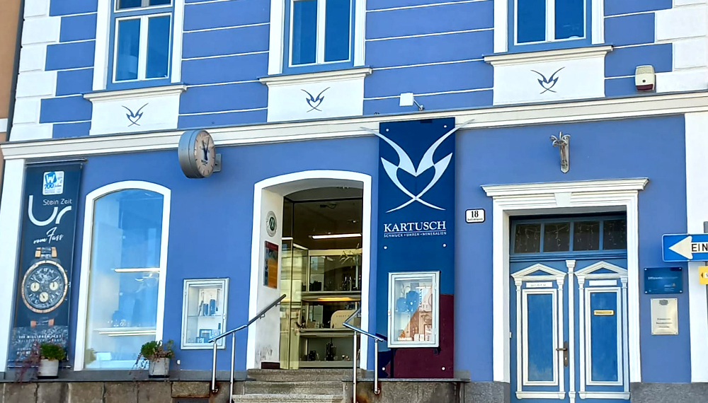 KARTUSCH-Geschäft am Rathausplatz in Weitra
